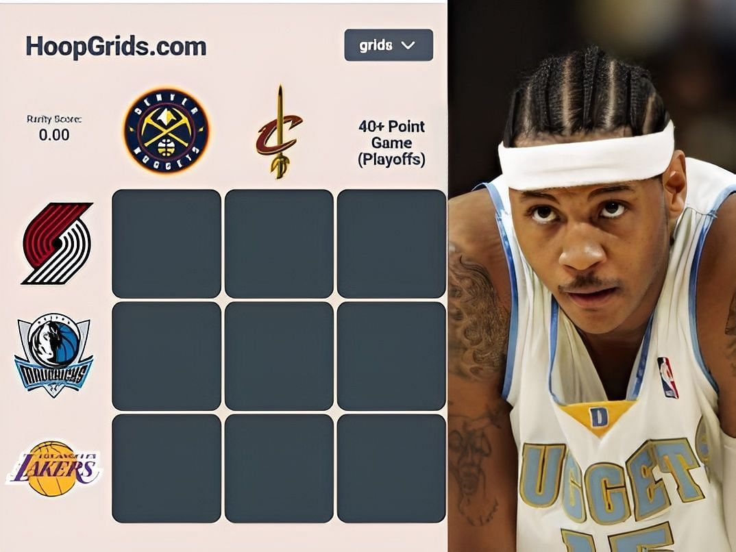 Which Nuggets player has played for the Mavericks and the Lakers? NBA Hoop Grids answers for July 25