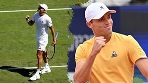 "I think back on all the odd jobs I've worked, and I'm like, 'Wow, now I'm here!'" - Christopher O'Connell after Wimbledon 2R win