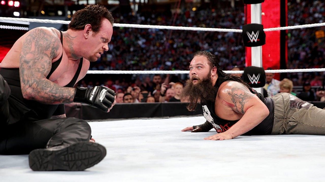 WWE दिग्गज द अंडरटेकर और ब्रे वायट 