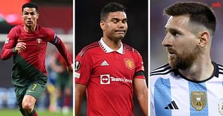 Casemiro names Lionel Messi and Cristiano Ronaldo among 3 greatest players of his generation