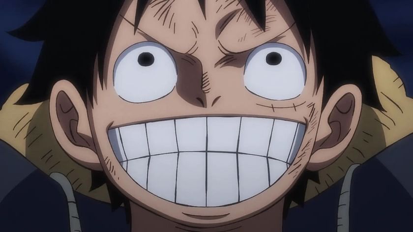 One Piece Monkey D. Luffy grinning