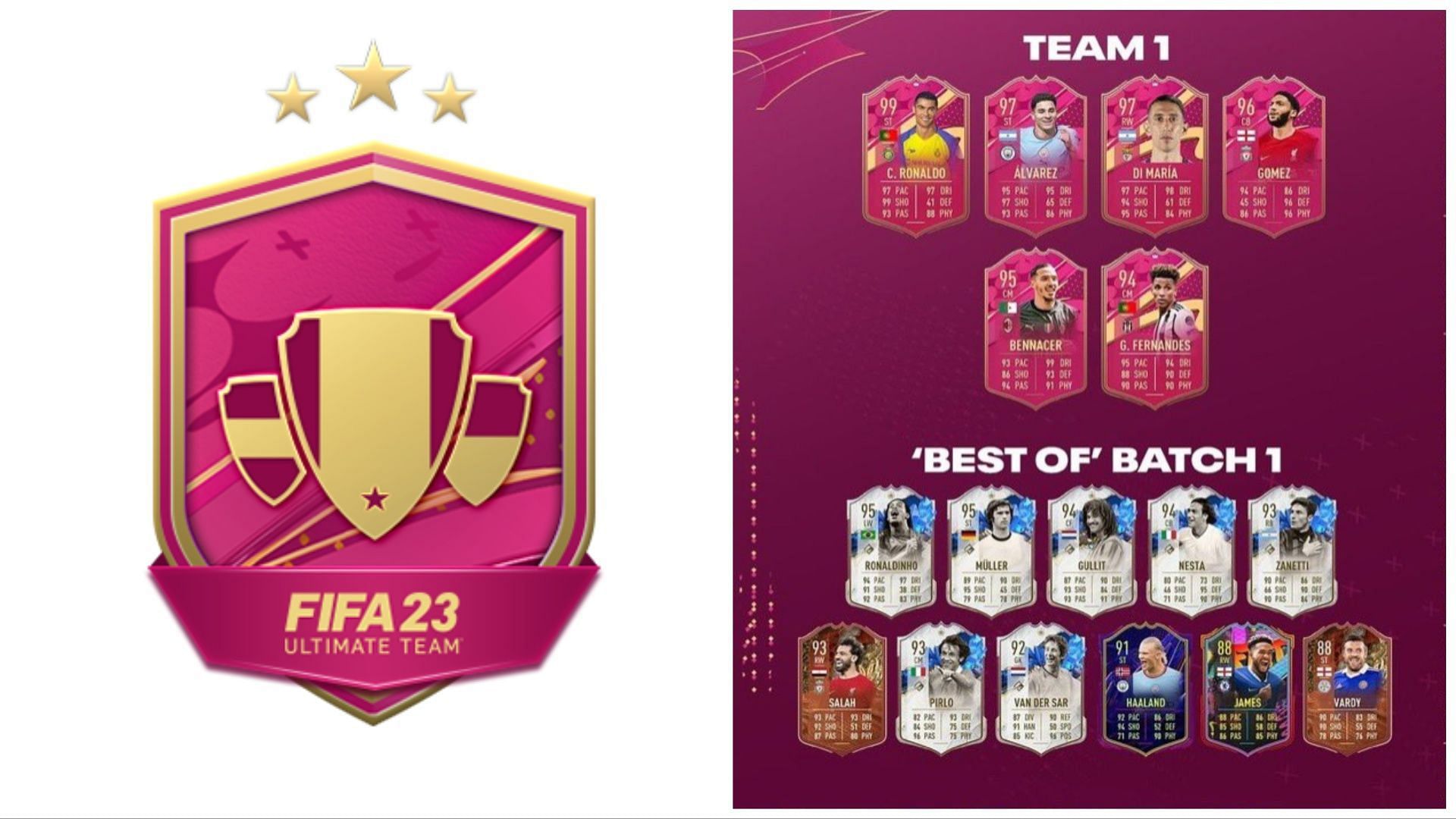 The latest set of League SBCs are live in FIFA 23 (Images via EA Sports)