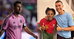 “If Messi scores this free kick, I’m a Messi fan” - Cristiano Ronaldo superfan iShowSpeed's bold comments before Lionel Messi winner go viral