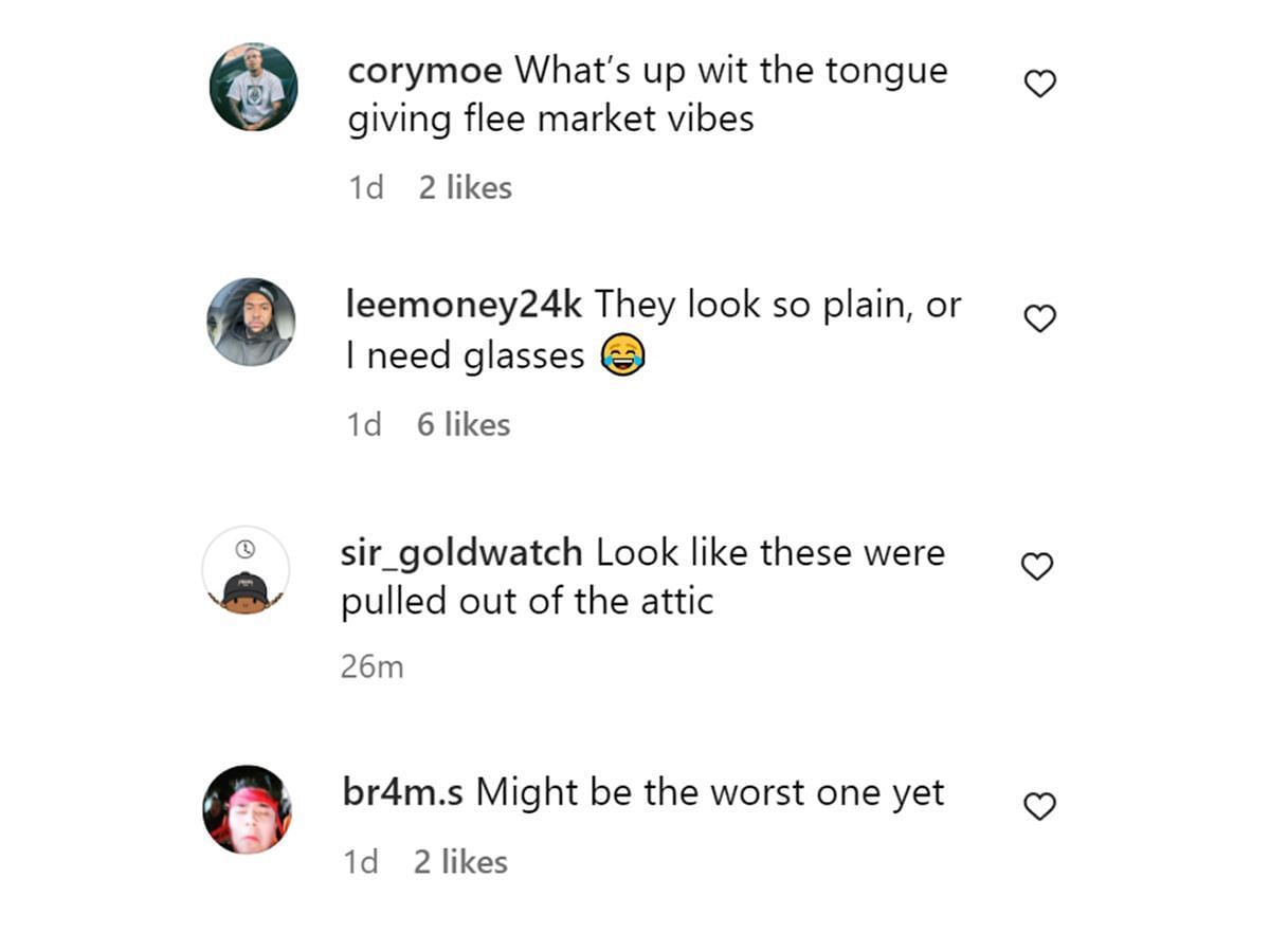 Fan comments (Image via Instagram)