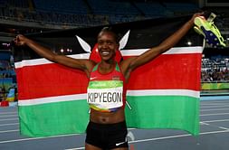 "When I see Rihanna performing with her pregnancy, it motivated me a lot" - Distance runner Faith Kipyegon explains why she looks up to the singer