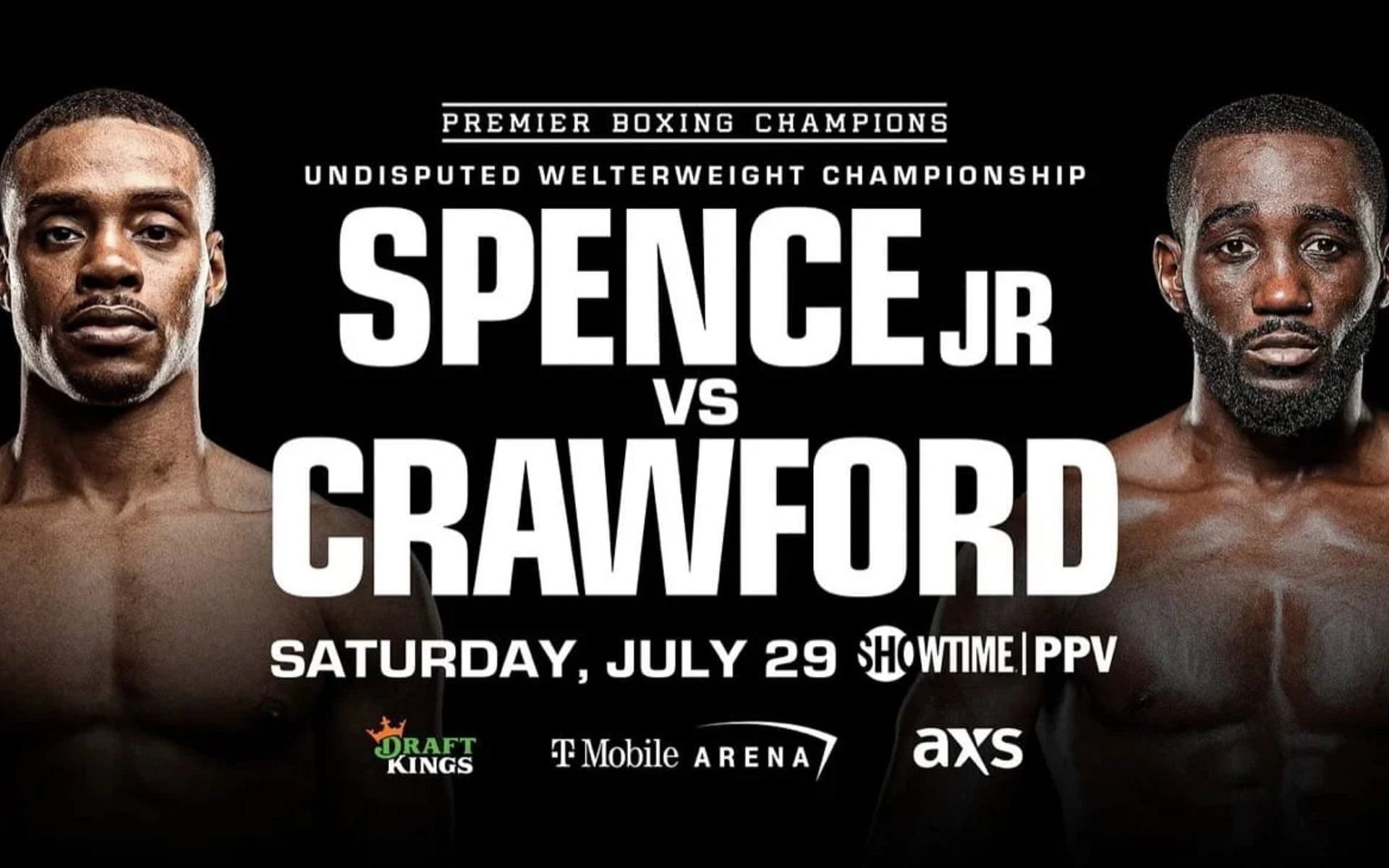 Terence Crawford vs. Errol Spence Jr. PPV Errol Spence Jr