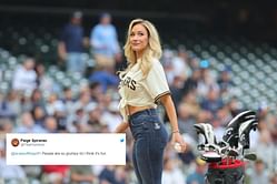 “People are so grumpy” – Paige Spiranac reacts to the ‘fun’ flash mob on the 1st tee at LIV London