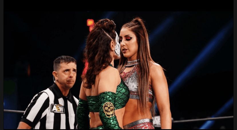 Britt Baker and Thunder Rosa