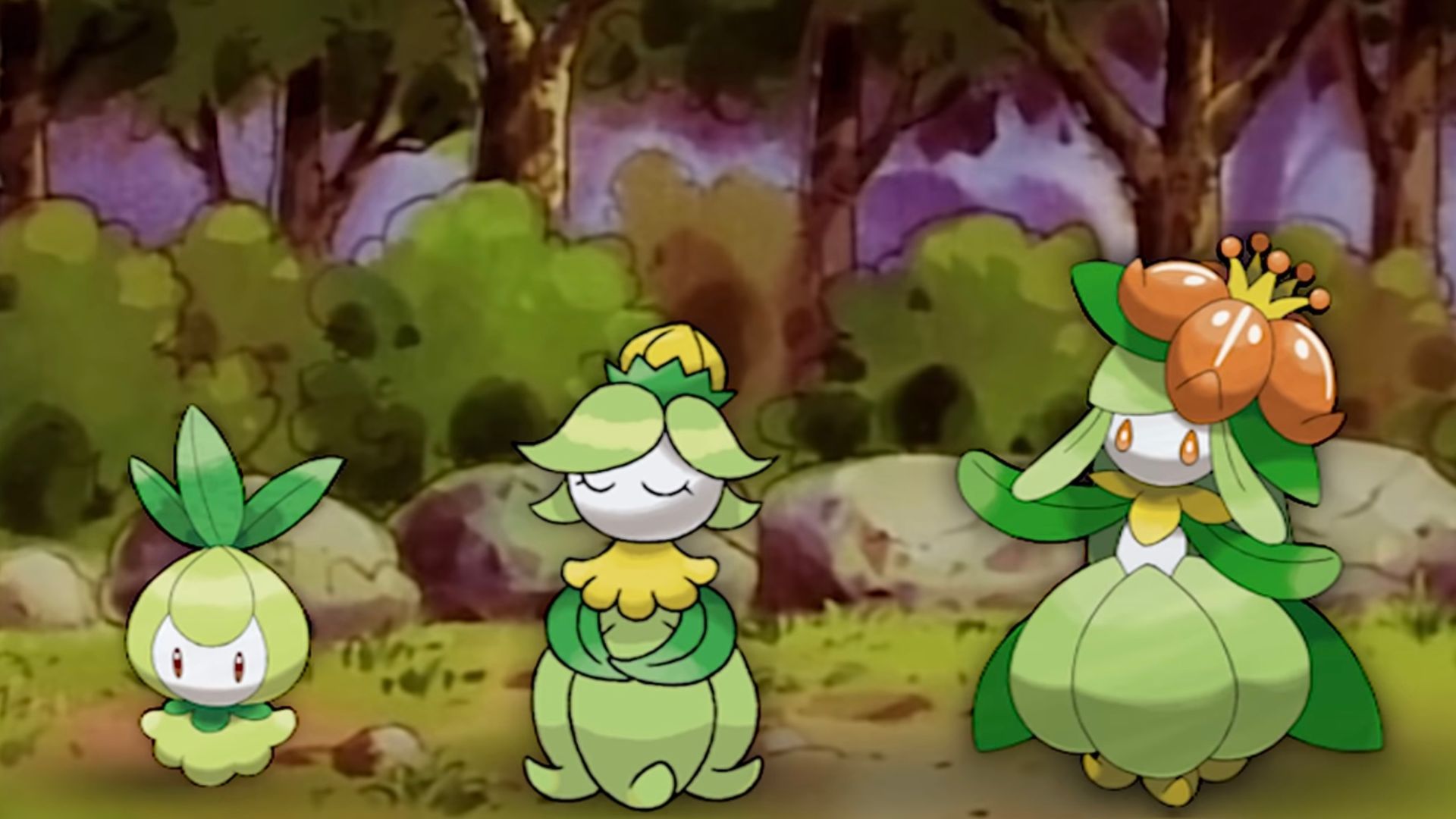 The scrapped middle evolution of Liligant line (Image via Dr. Lava&#039;s Lost Pokemon)