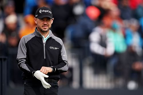 Brian Harman during the 151st Open, Day Two