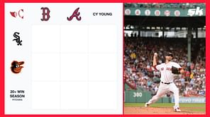 Which Red Sox players have recorded 20+ Win pitching seasons? MLB Immaculate Grid Answers July 29