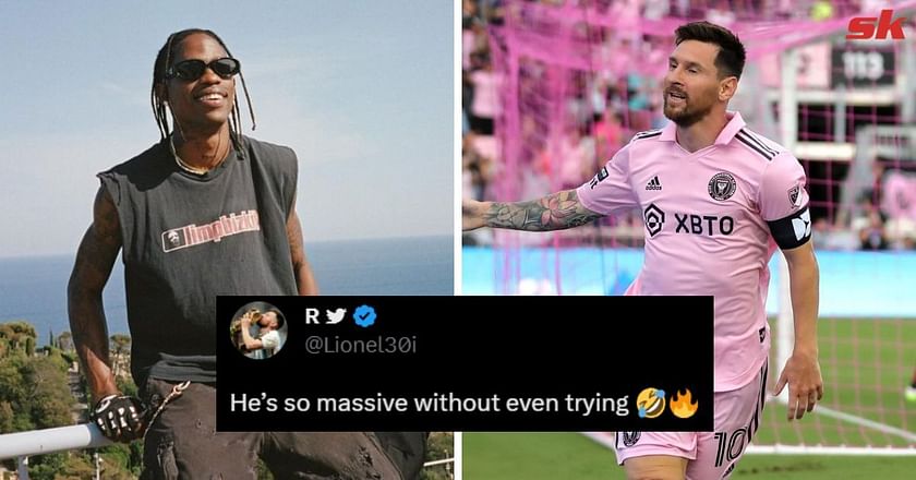 Travis Scott picks Tom Brady over Lionel Messi in new 'Meltdown