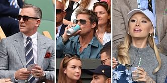 Brad Pitt, Daniel Craig, Ariana Grande, Hugh Jackman and other celebrities watch Novak Djokovic-Carlos Alcaraz Wimbledon final