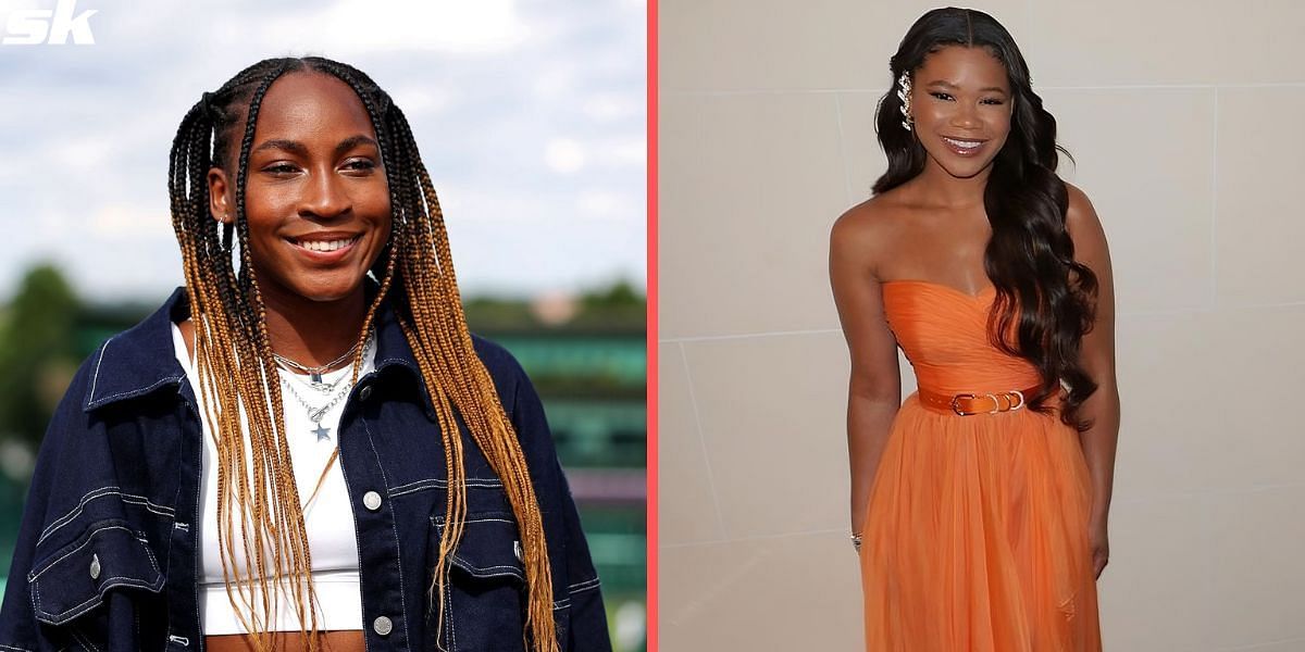 Coco Gauff sends love to Storm Reid on her new sneaker collaboration 