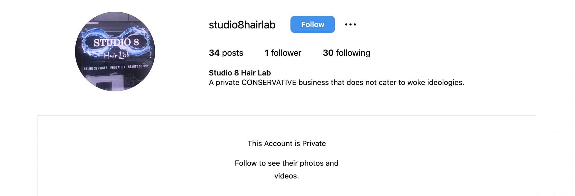 Social media users bash the Michigan salon for barring Trans people from entering their salon: Reactions and reviews explored. (Image via Instagram)