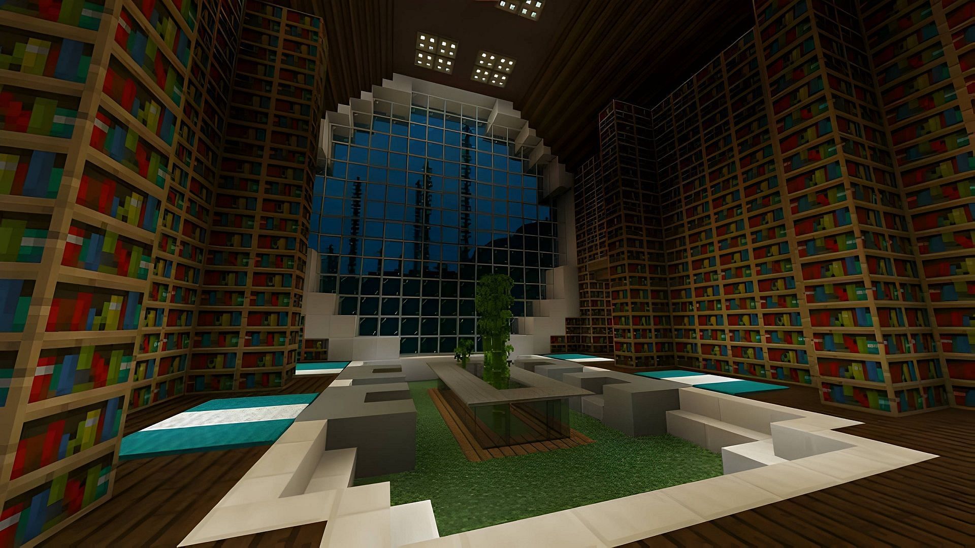 Underwater bases make for great Minecraft homes if players are willing to build them (Image via Mojang)