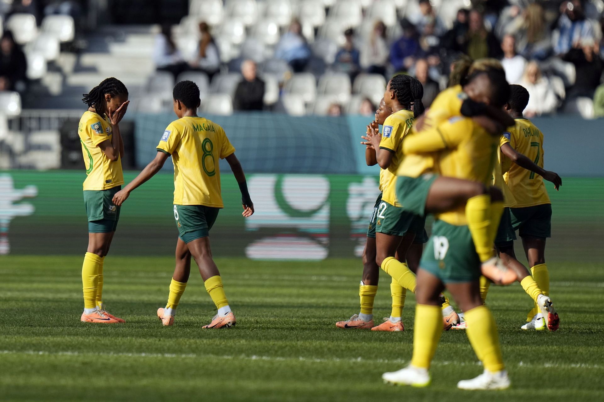 Magaia provides as South Africa beats Italy to reach last 16 at Women's  World Cup for the 1st time