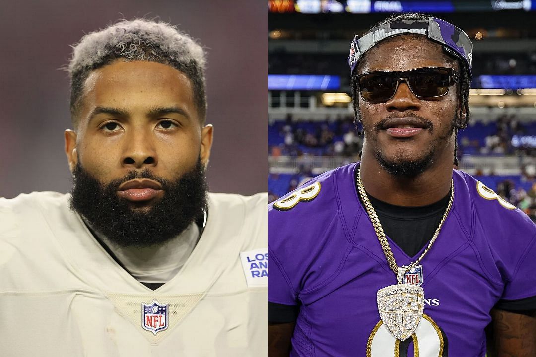 WATCH: Odell Beckham Jr. catches passes pregame in a Ravens Super Bowl XXXV  Champions shirt