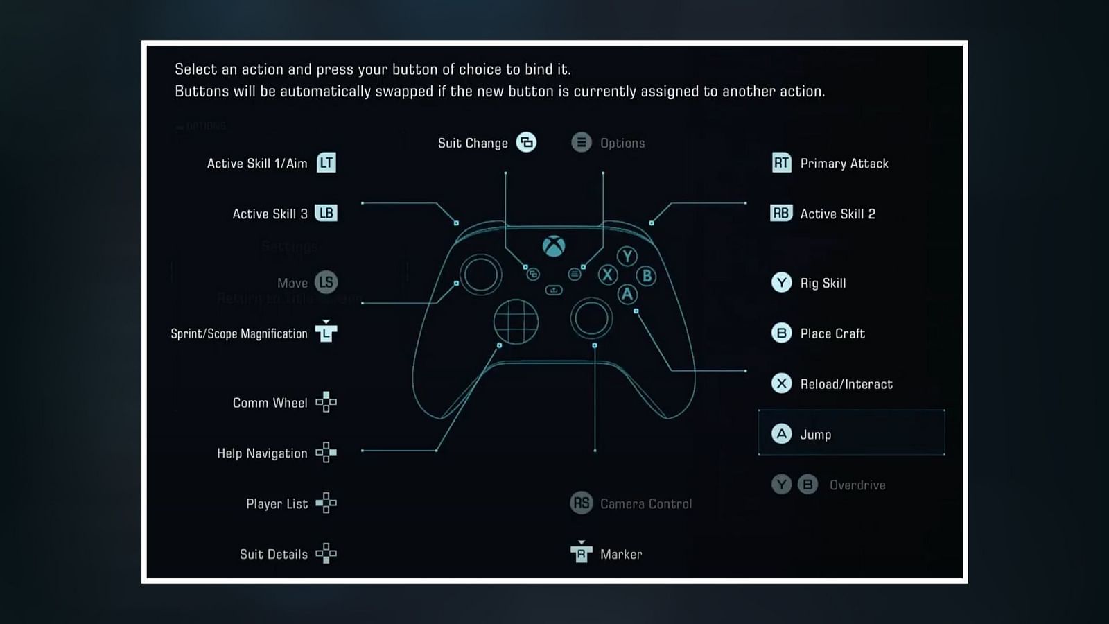 Exoprimal best controller settings for Xbox