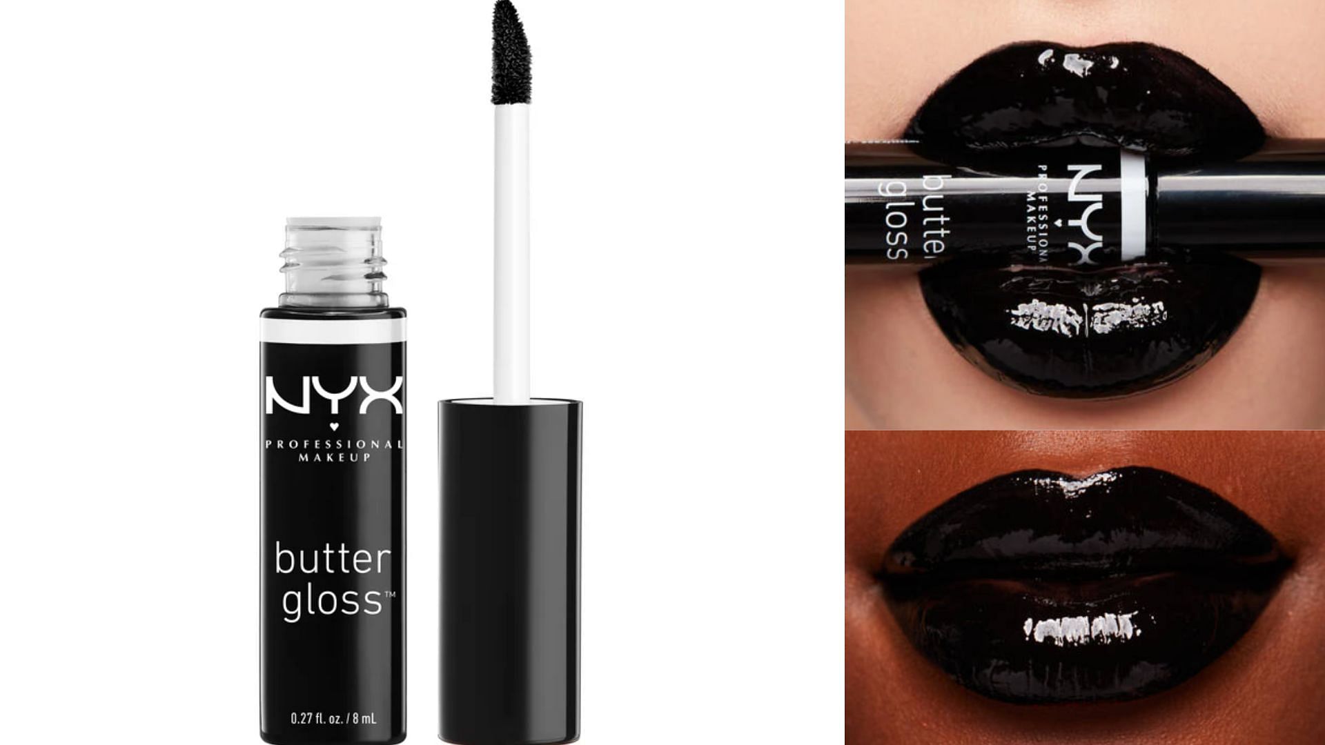 NYX Cosmetics Butter Gloss Non-Sticky Lip Gloss in Licorice