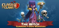 Image depicting Witch, a troop from Clash of Clans (Image via Supercell)