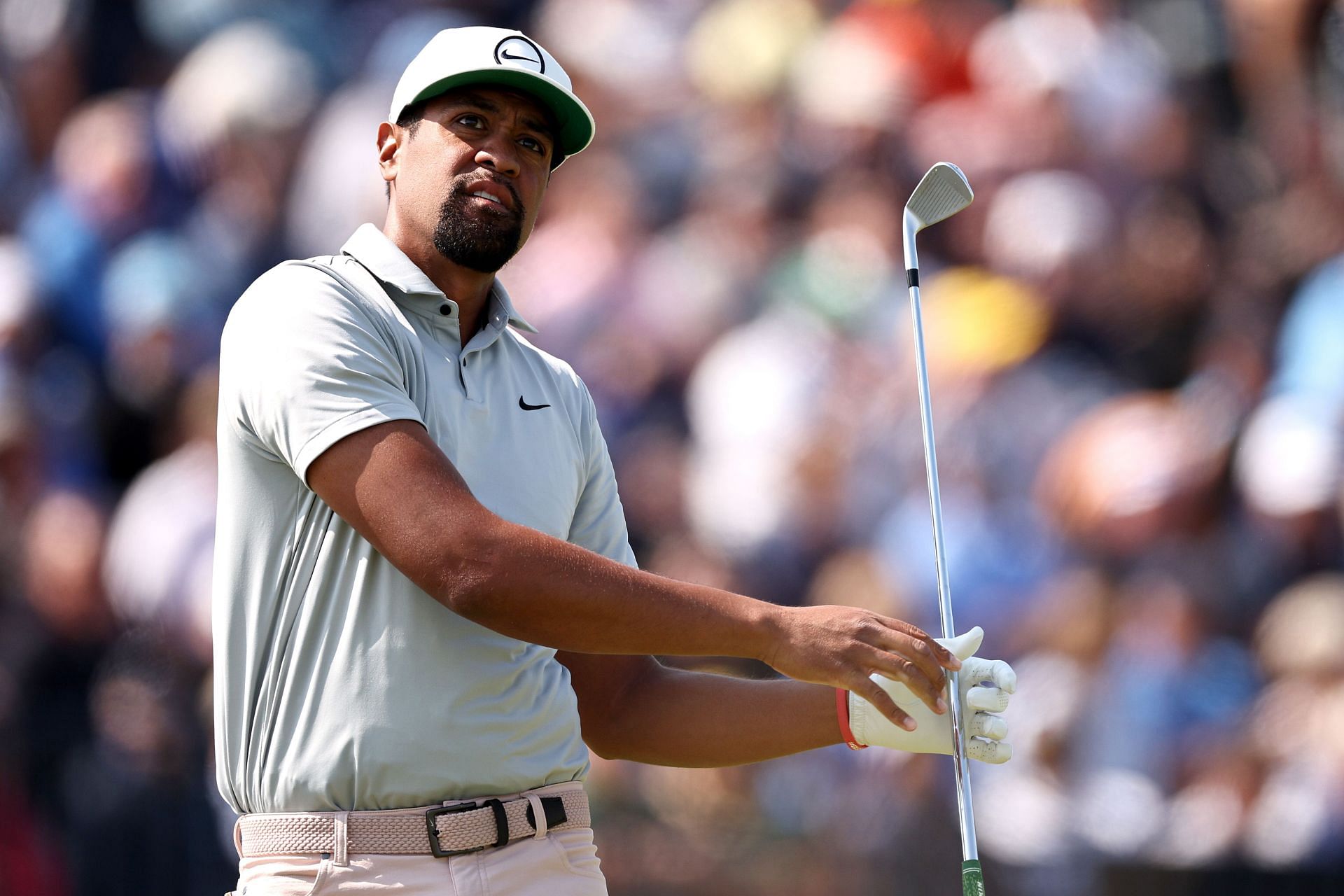 Tony Finau at The 151st Open (Image via Getty)