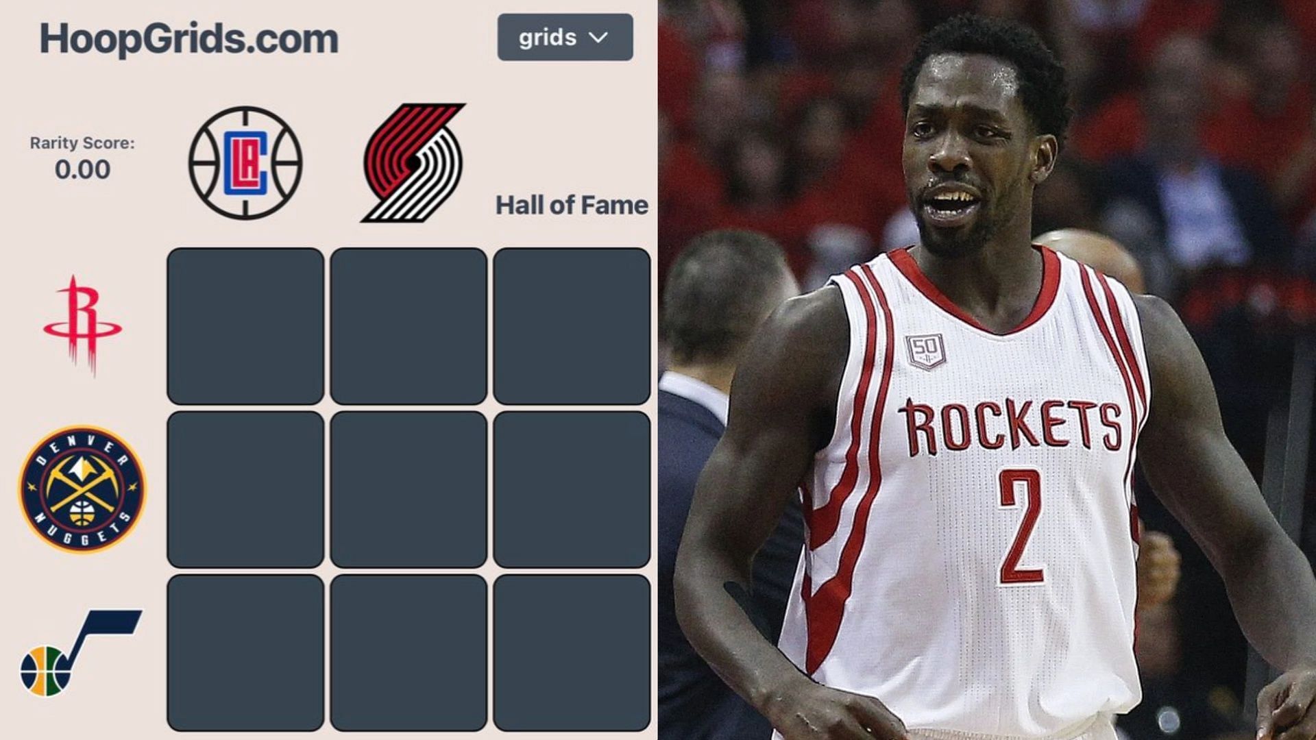 NBA HoopGrids (July 31) and Patrick Beverley