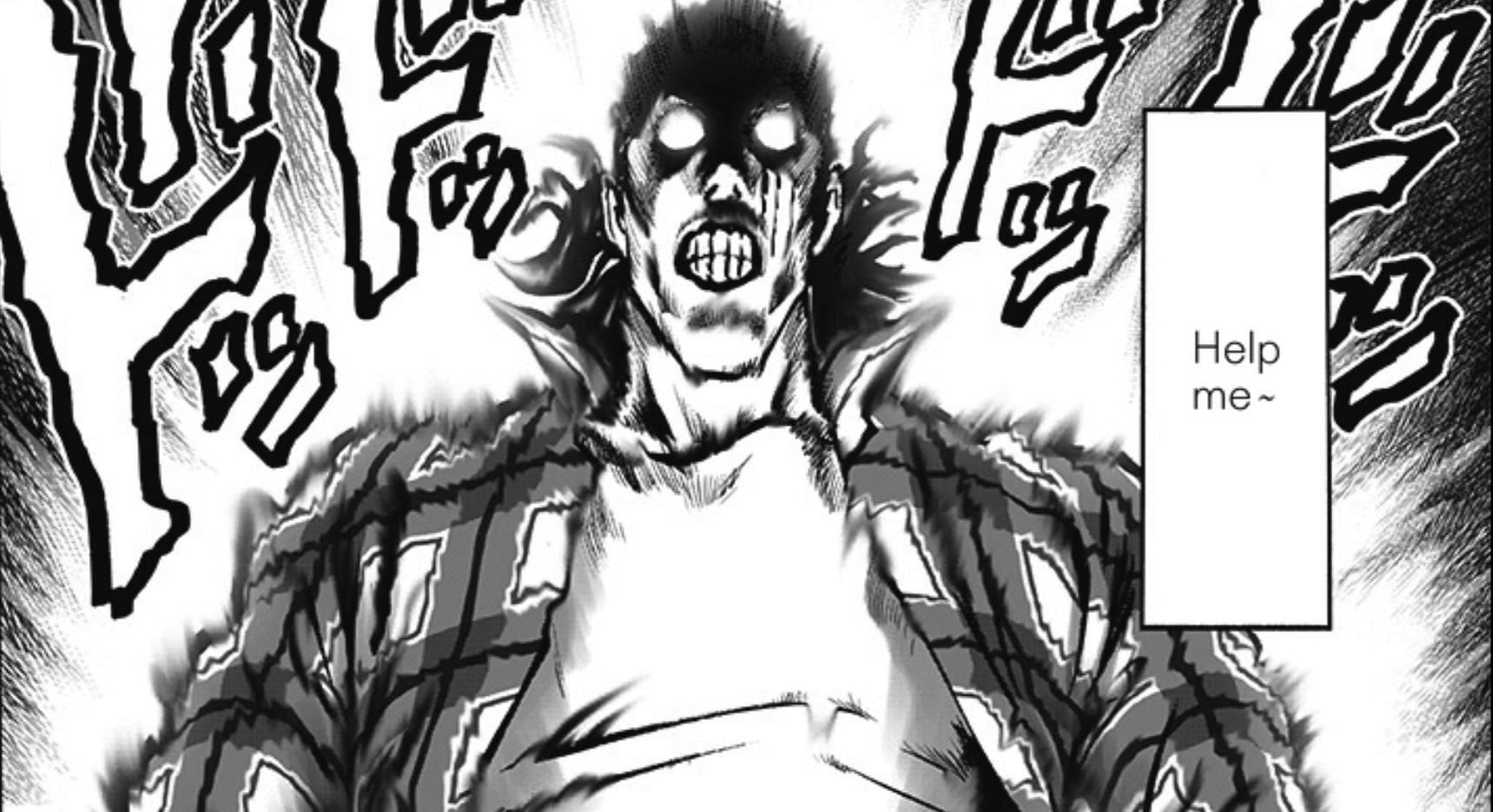 King in One Punch Man chapter 189 (Image via Shueisha)