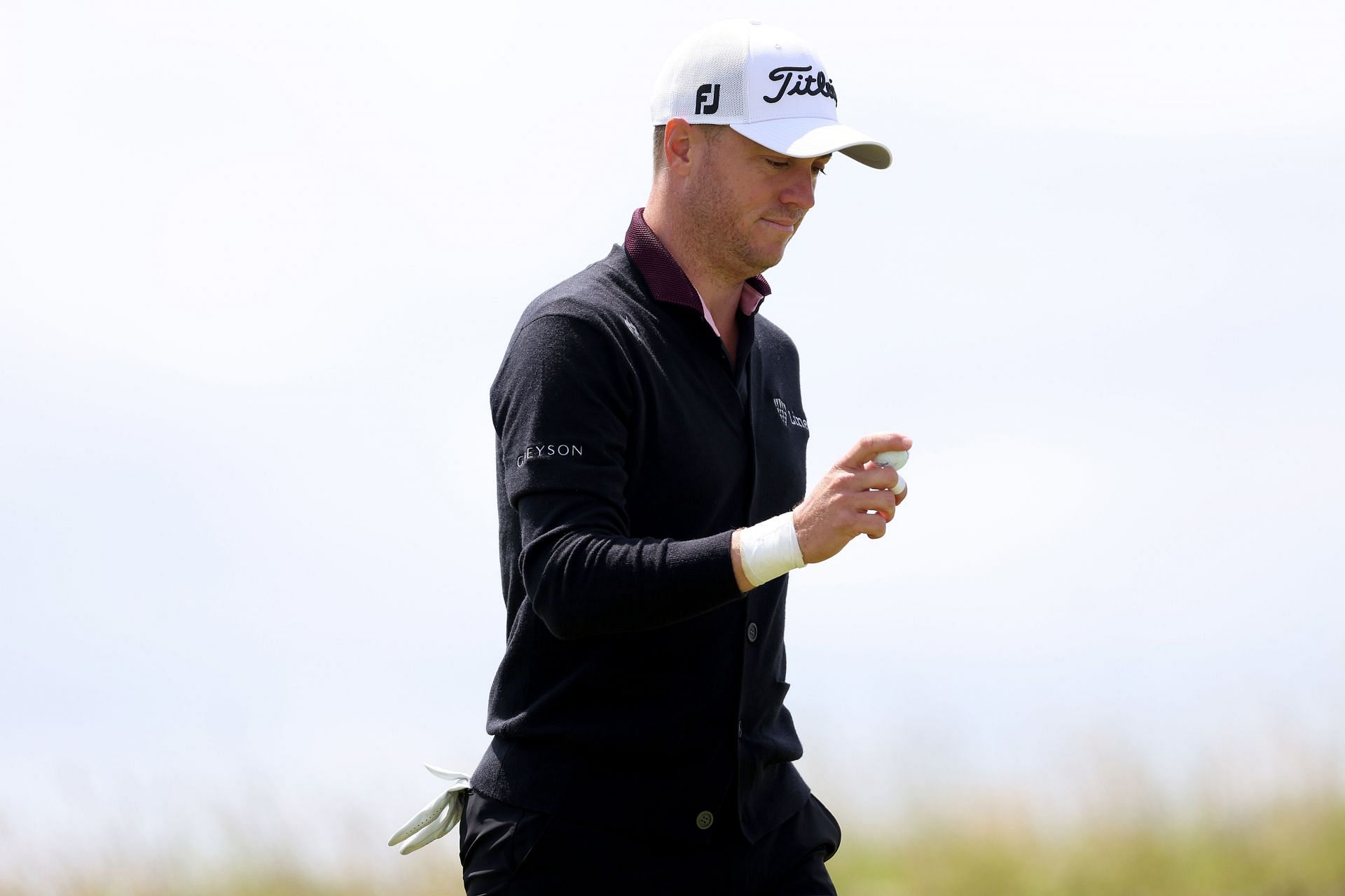 Justin Thomas at The British Open (via Getty Images)