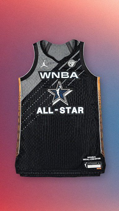Unisex Jordan Brand Orange 2023 WNBA All-Star Game Custom Victory Jersey