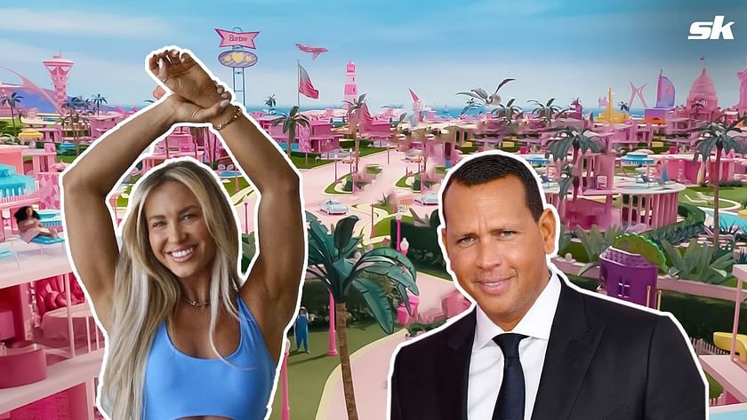 Alex Rodriguez and rumoured girlfriend Kathryne Padgett attend NBA