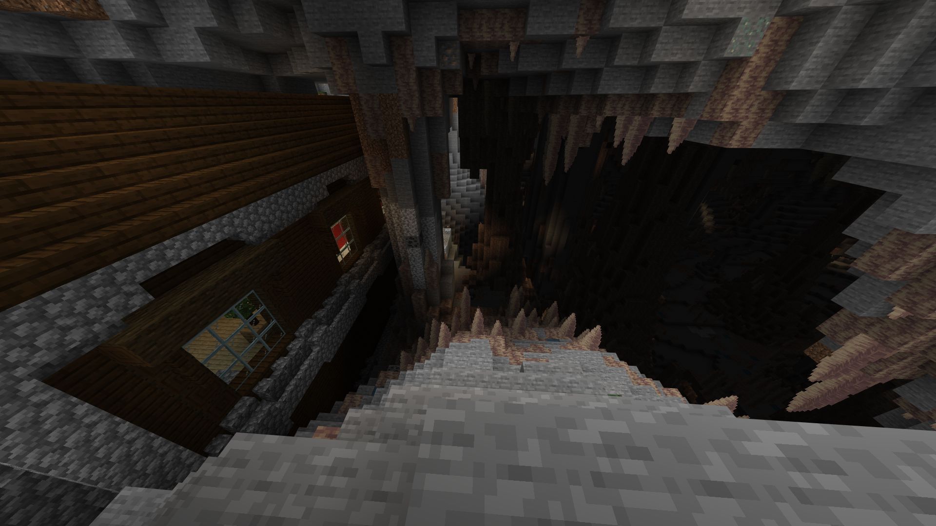 This Bedrock seed is chaotic to be sure, but the rewards may be worth it (Image via Mojang Studios)