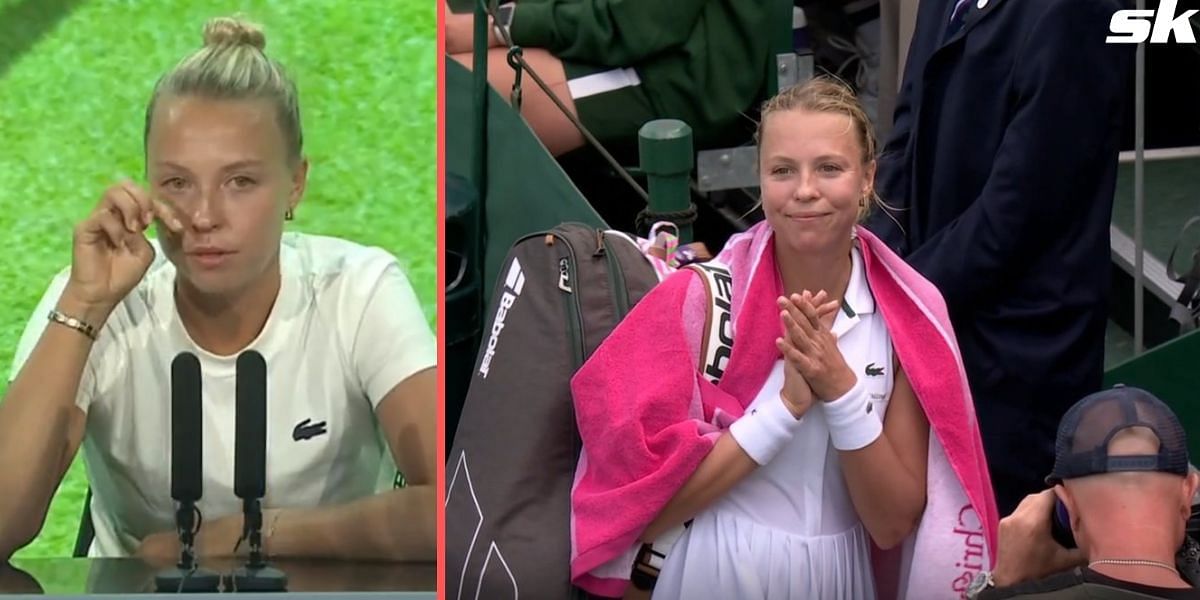 Anett Kontaveit lost in the 2R of Wimbledon singles event
