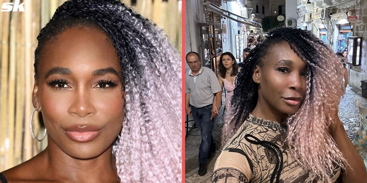 Venus Williams rocks pink hair and faux undercut