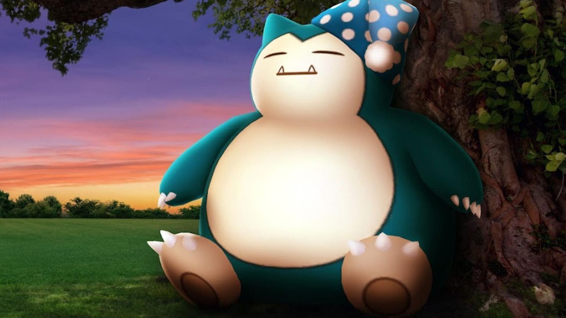 One of the sleeping Pokemon (Image via Niantic)