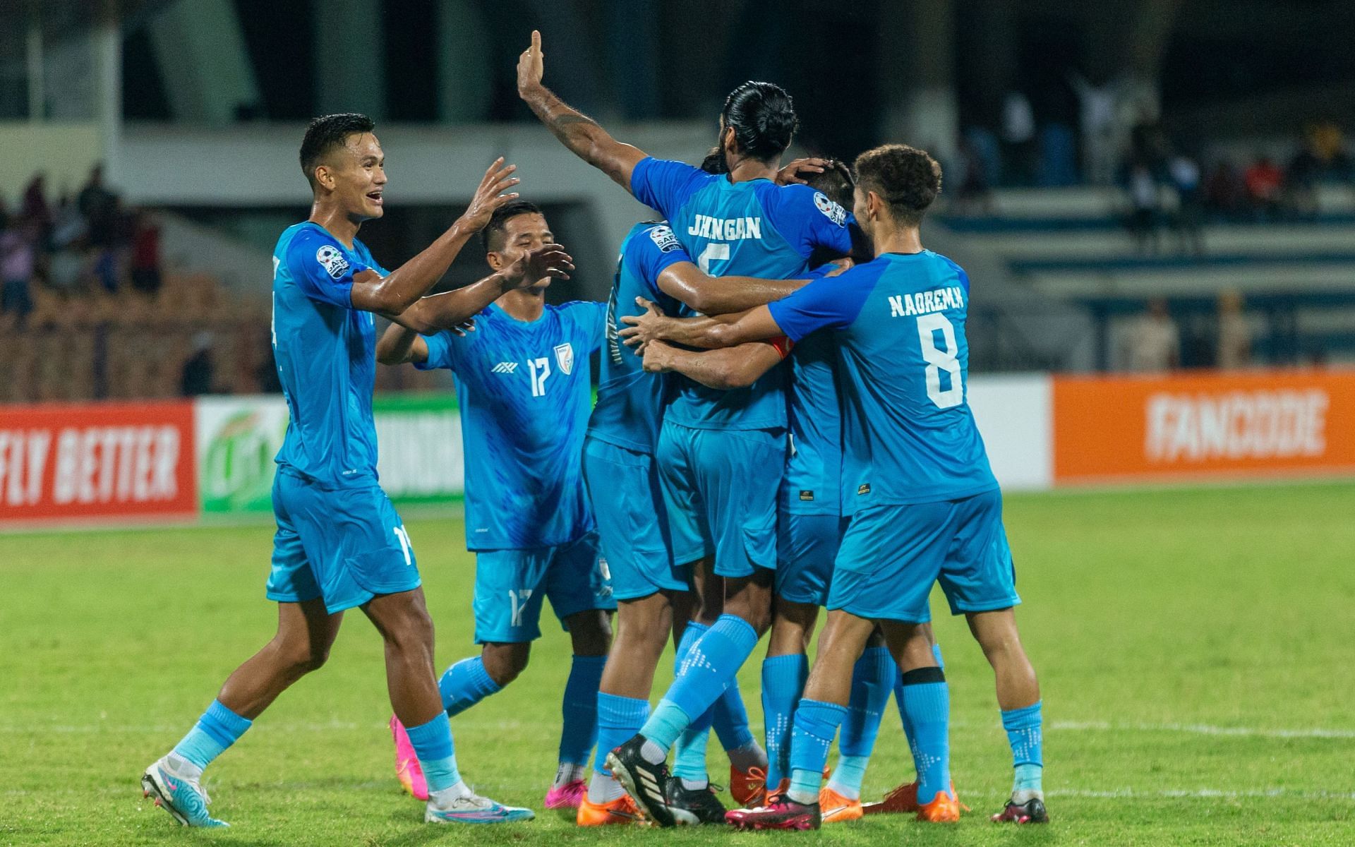 India won on penalties in the SAFF Championship semi-final against Lebanon.