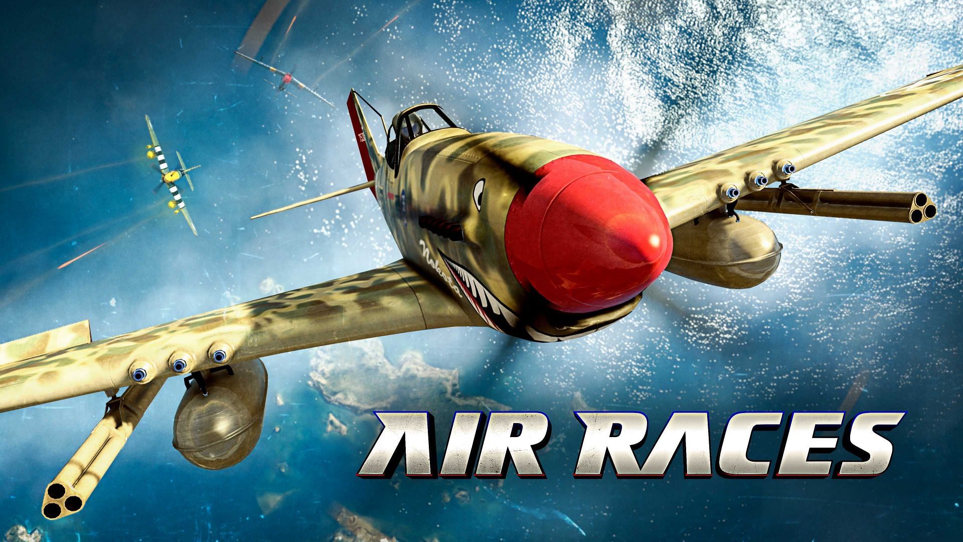 A Promotional Image involving Air Races in GTA Online