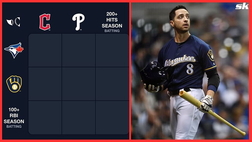Which Milwaukee Brewers players have had 200+ hits in a season