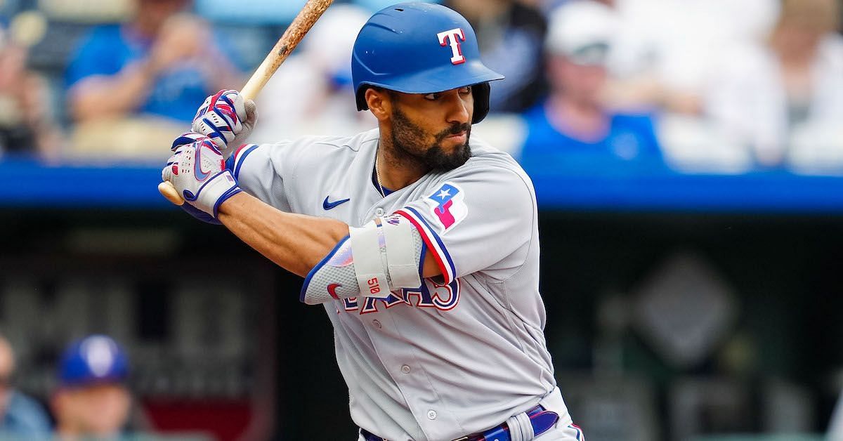 Marcus Semien Hitting the ball