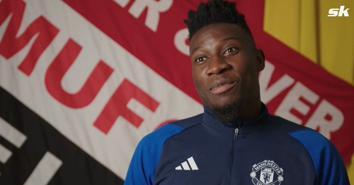 Manchester United star has not see a lot of Andre Onana