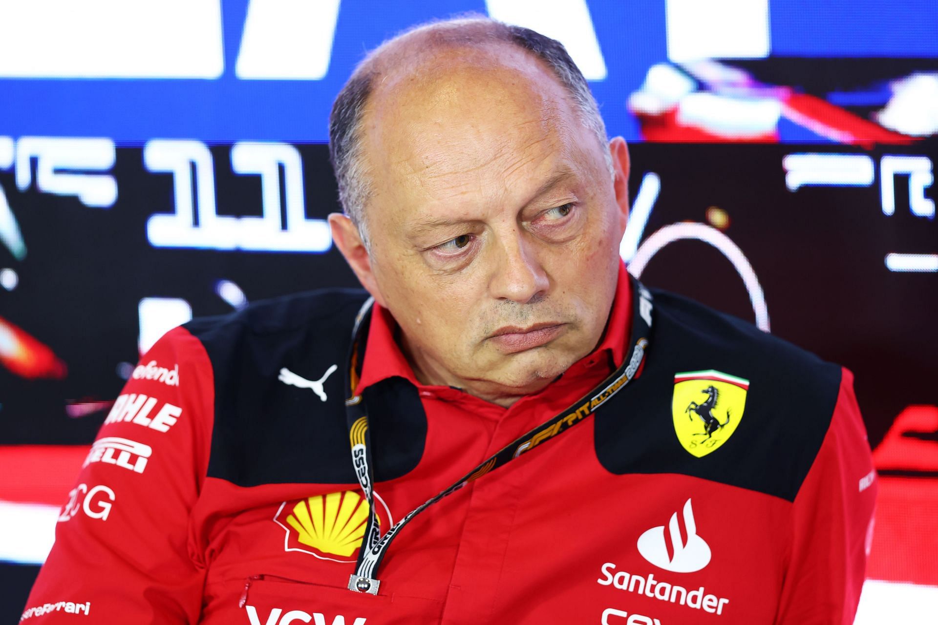 Ferrari team boss Frederic Vasseur