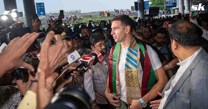 “It was a dream” – FIFA World Cup winner Emi Martinez delights after landing in India