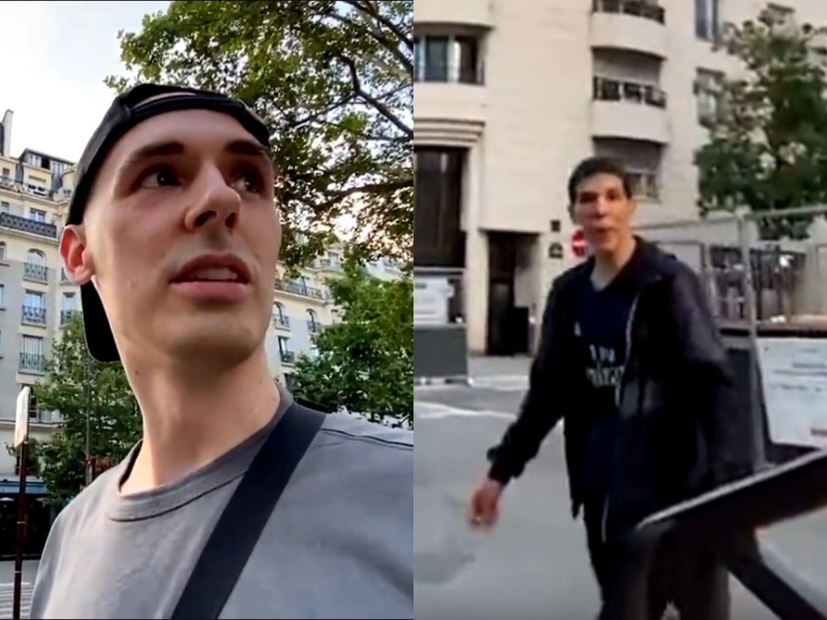 German streamer attacked in Paris (Image via Twitch)