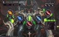 There are five slots for Warframe Archon Shards for each frame (Image via Digital Extremes)