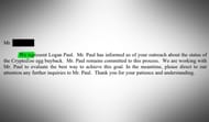 The lawyer's email to Stephen (Image via YouTube)