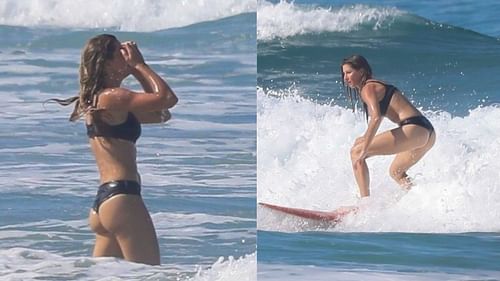 Gisele Bündchen sets out to takeover the waves in Costa Rica (Image Credit: BackGrid).