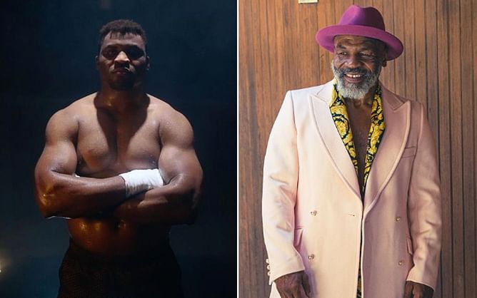 Mike Tyson gives a short response to Francis Ngannou's wish to train with him for Tyson Fury fight