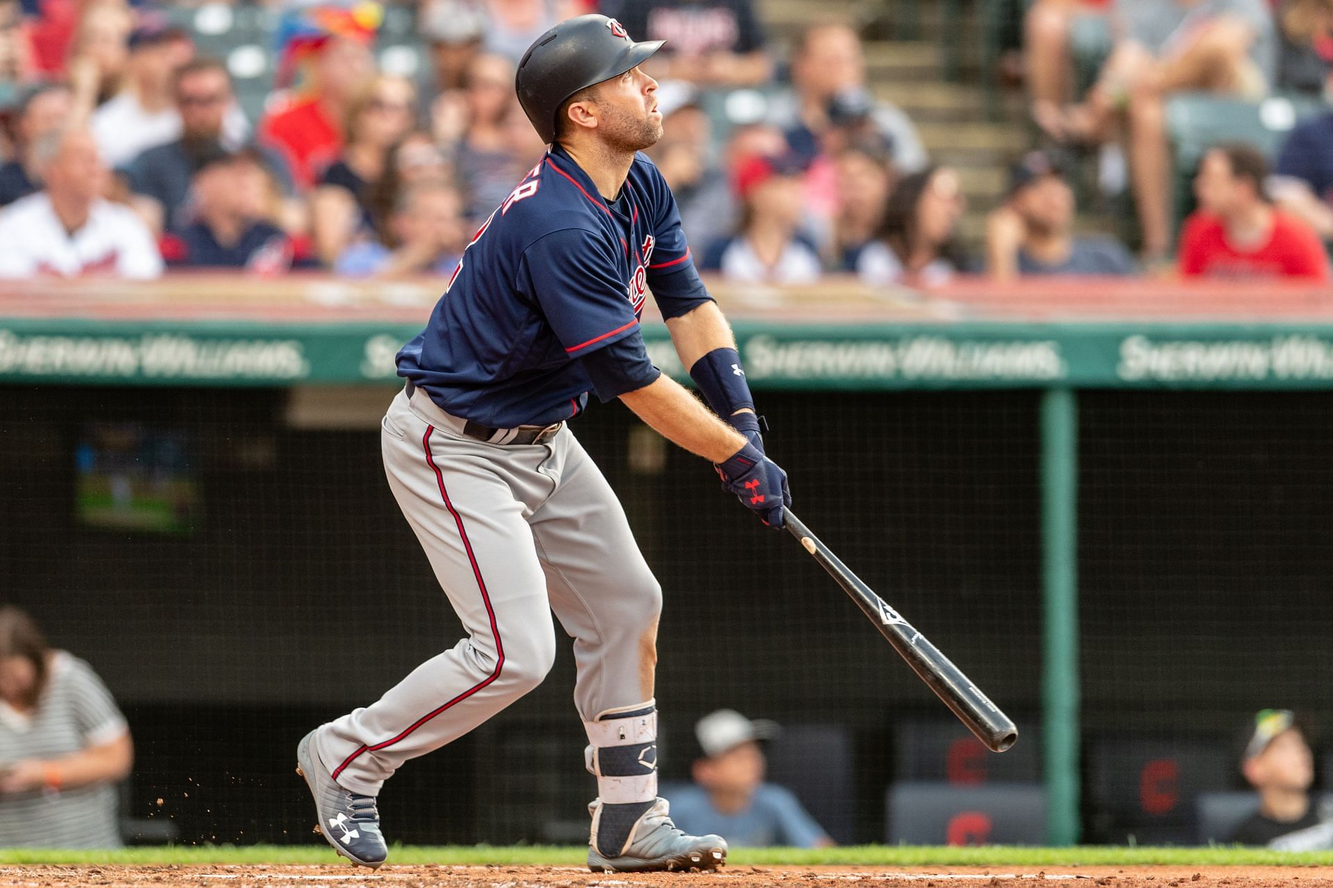 Brian Dozier played for the Dodgers and Twins