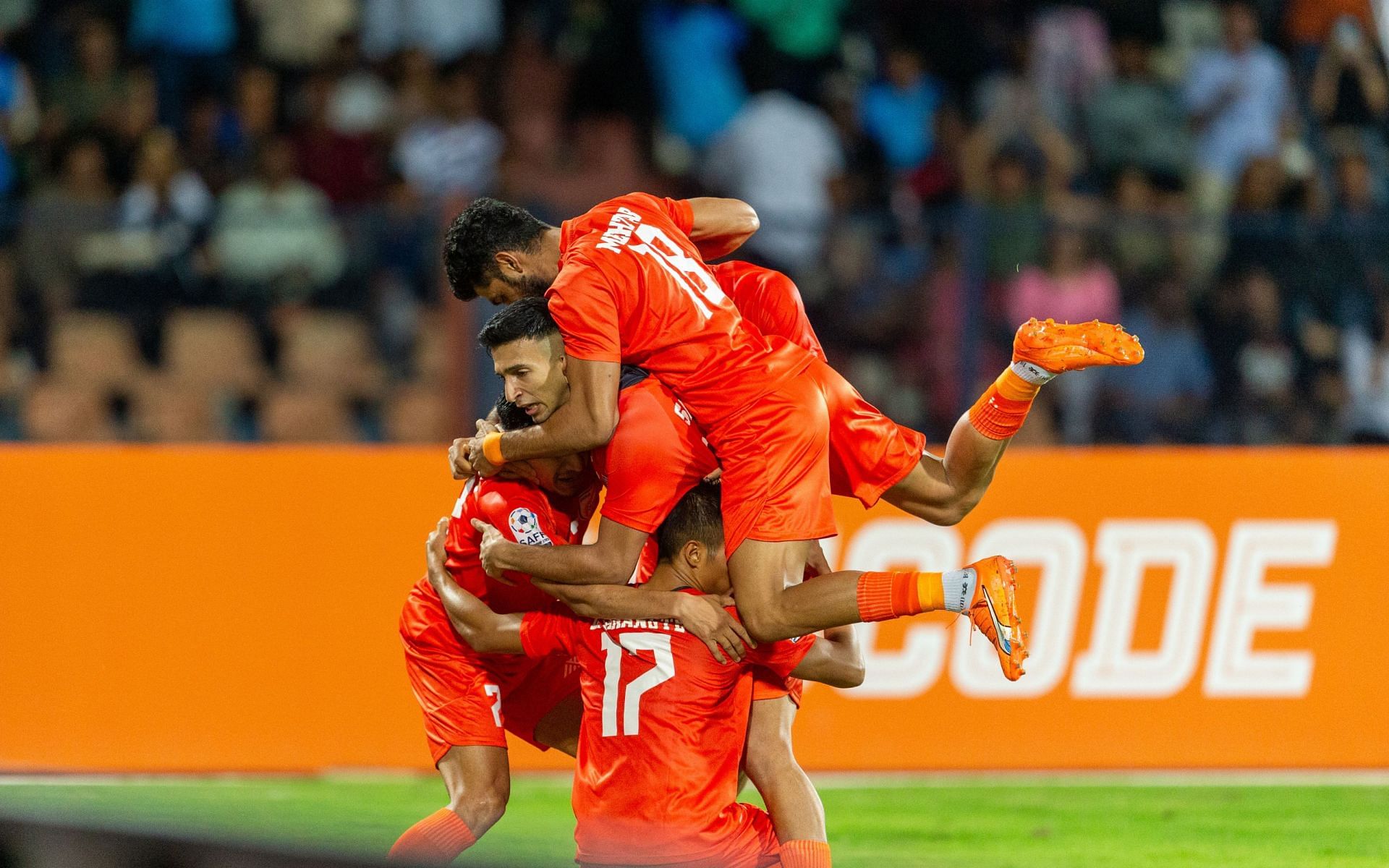 India showed great character to come from behind and win the tie (Image courtesy: AIFF Media)