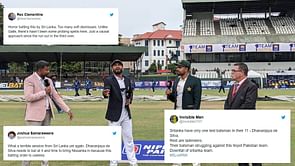 "Imagine the team without Dhananjaya de Silva" - Twitter reacts to Sri Lanka's shambolic batting display in 2nd Test against Pakistan